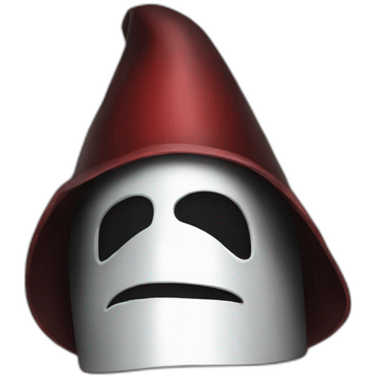 KKk hat and mask emoji