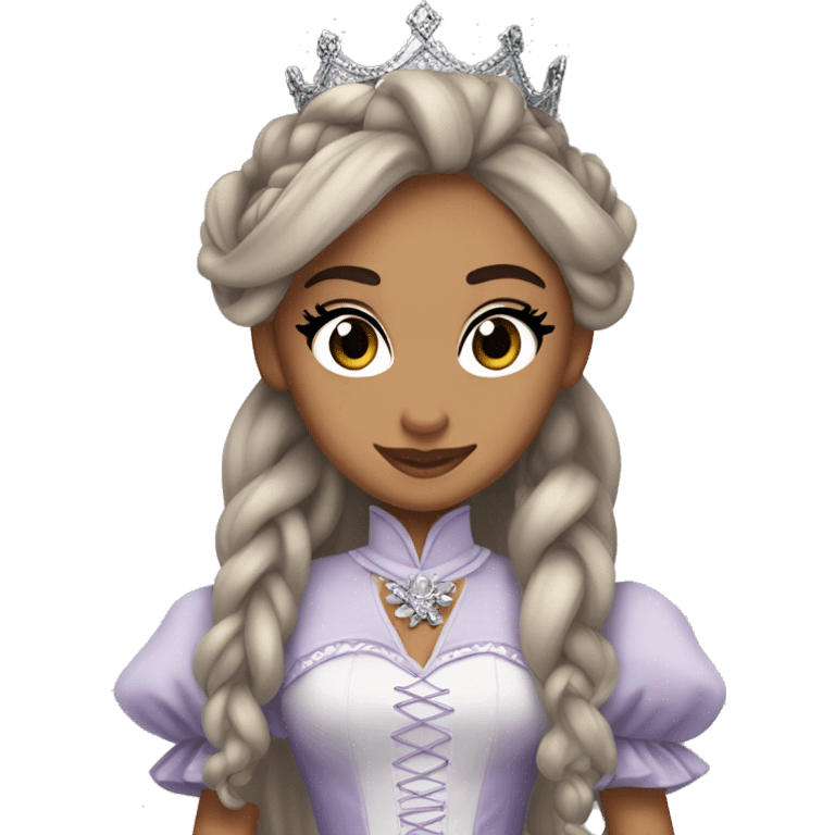 ariana grande princesa em wicked emoji