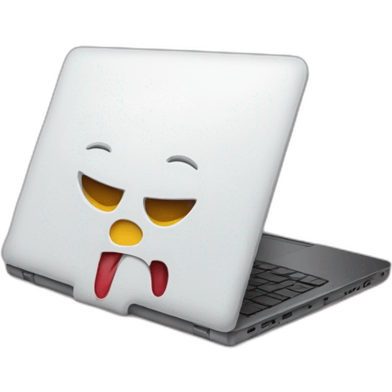 Hurt laptop emoji