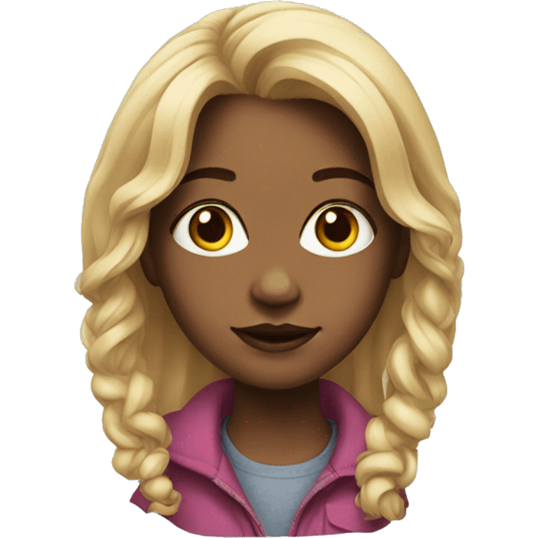 realistic portrait of a girl emoji