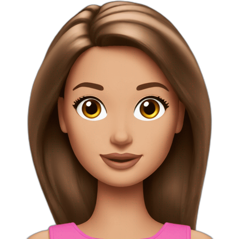 barbie brune emoji