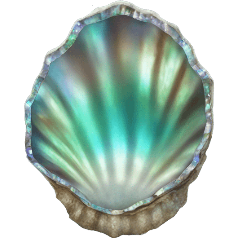 Abalone shell crystal  emoji