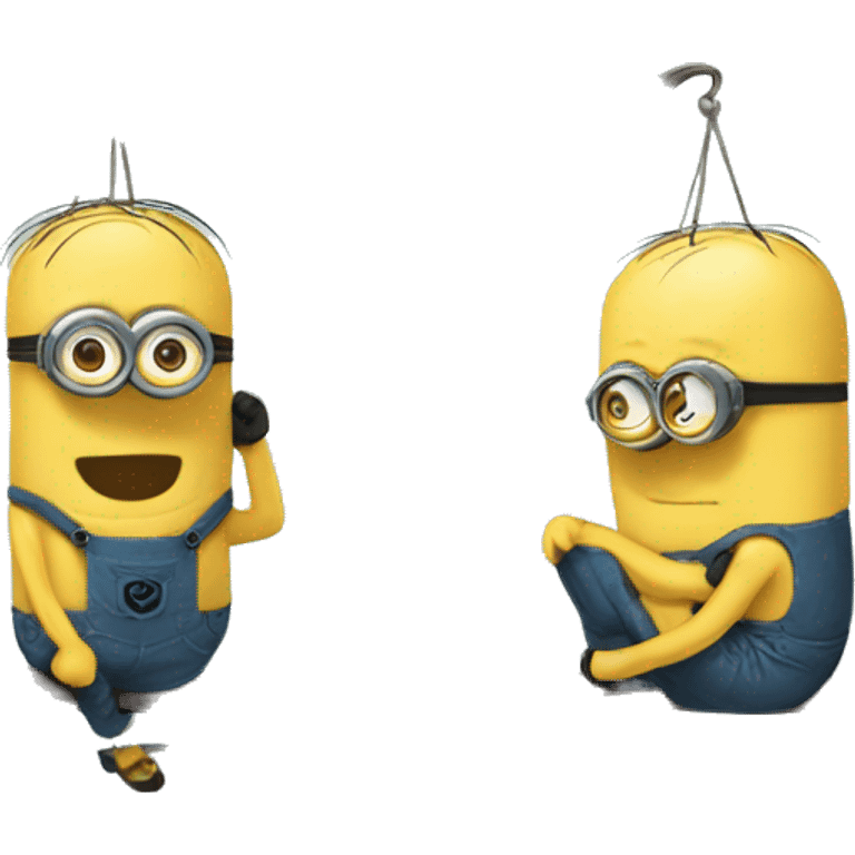 balance with one minion emoji