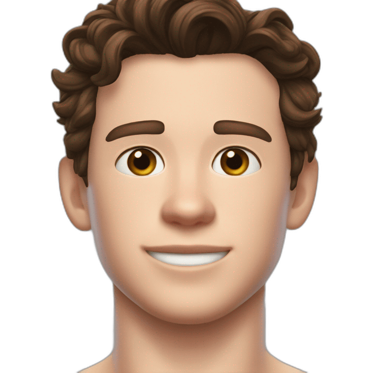 tom holland hairy chest emoji