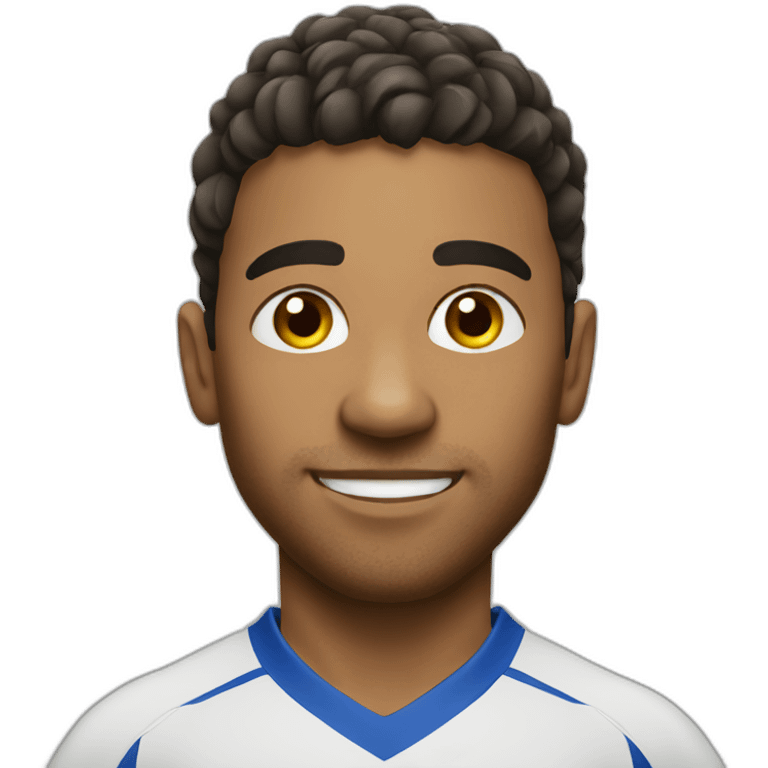 soccer player brazilian emoji