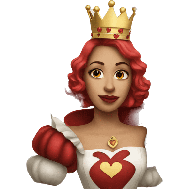 Queen of Hearts emoji