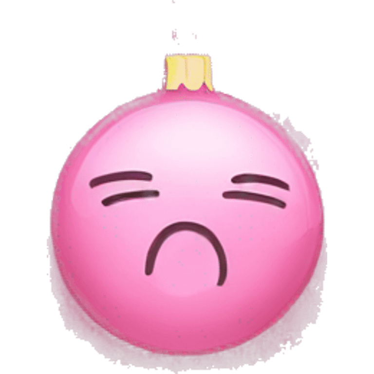 The words “ Merry Christmas” wrote in pink bubble letters  emoji