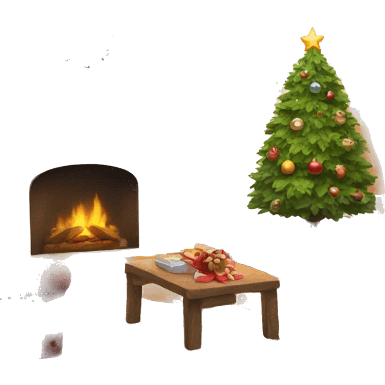 Cozy Christmas objects  emoji