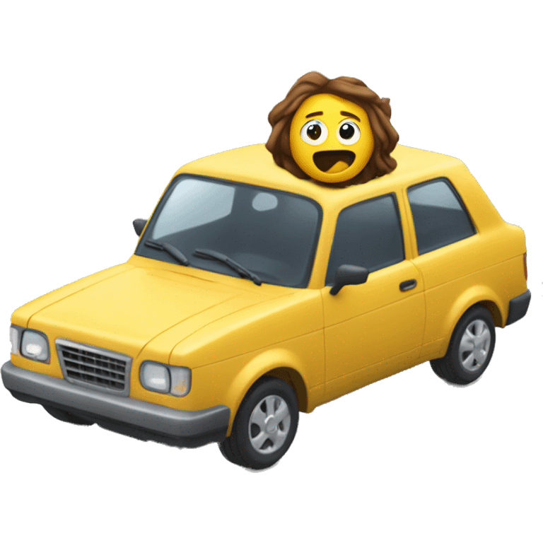 VOITURE QUI VOLE emoji