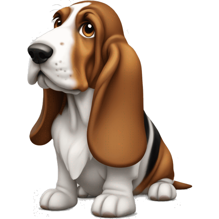 a basset hound emoji