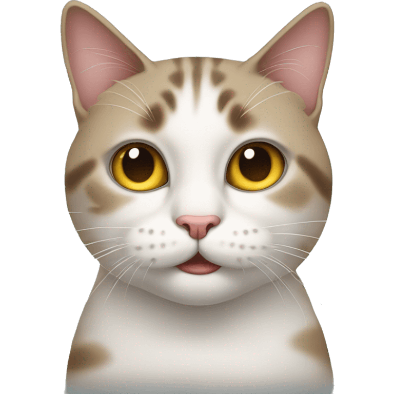 cat whit squint  emoji