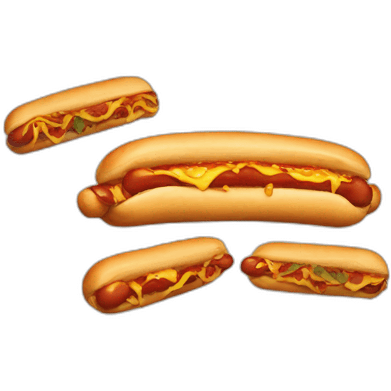 Pizza hotdog emoji