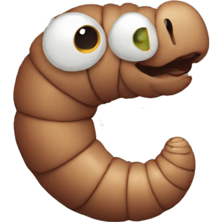 worm emoji