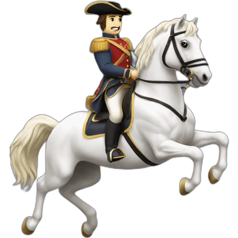 Cavaliere cheval saut emoji