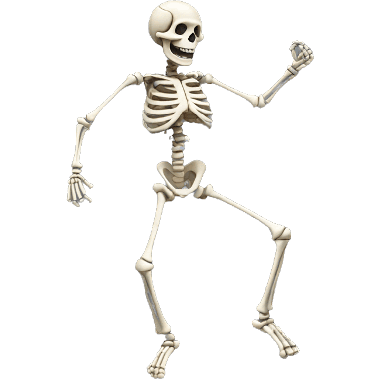 skeleton dancing emoji