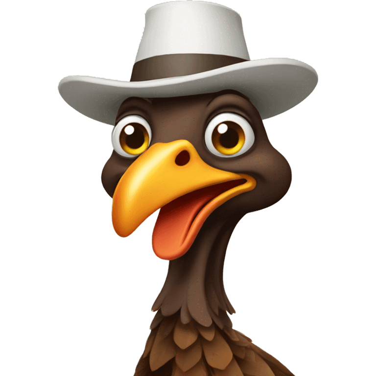  Crazy turkey before thanksgiving  emoji