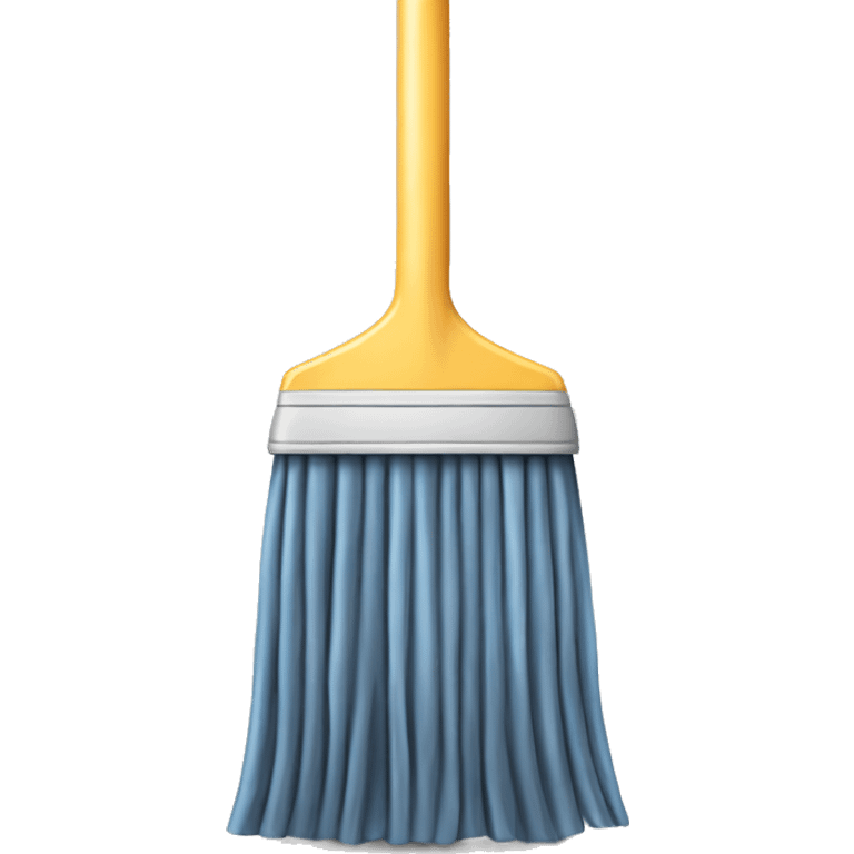 Isolated realistic house mop emoji