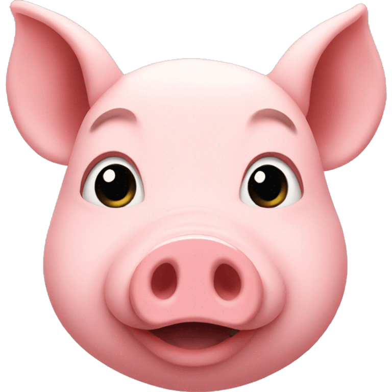 A pig Admired  emoji