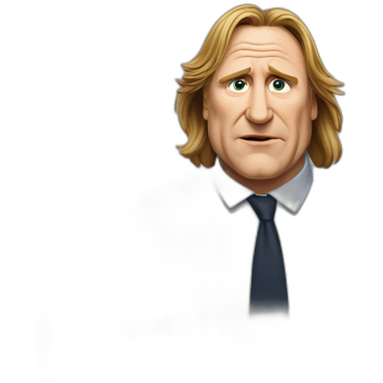 Depardieu qui rote emoji