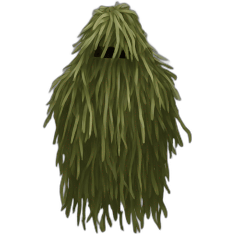 Ghillie clothes emoji