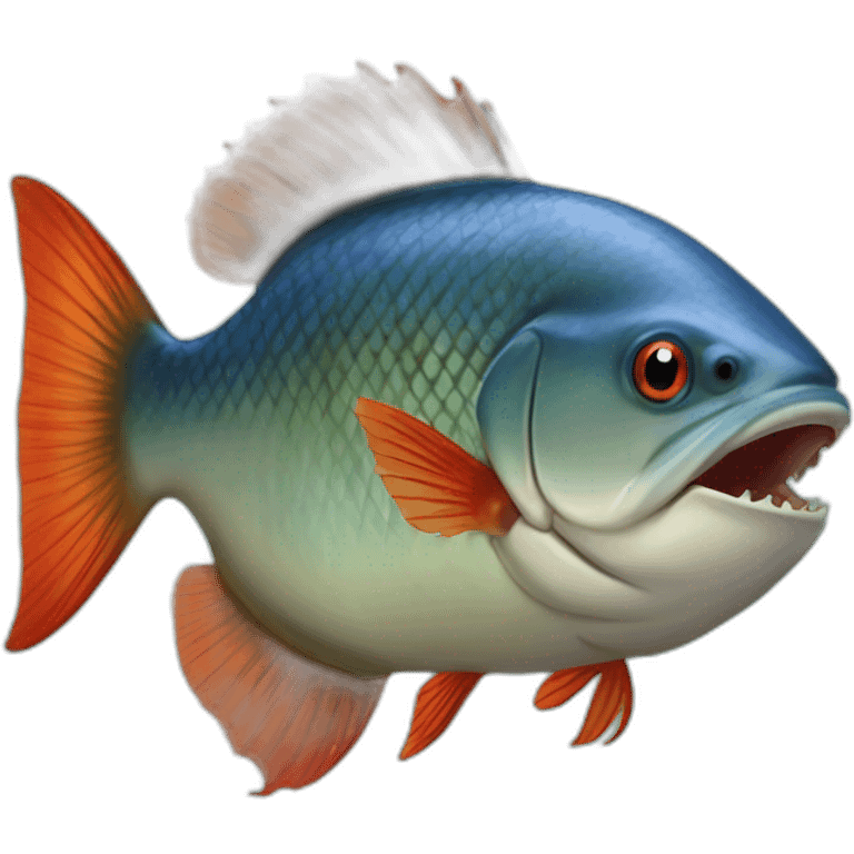 Peixe-piranha emoji