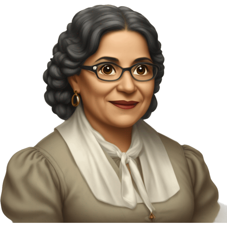 Julia Constancia de Burgos García was a Puerto Rican poet. As an advocate of Puerto Rican independence, she served as Secretary General of the Daughters of Freedom, the women's branch of the Puerto Rican Nationalist Party.  emoji