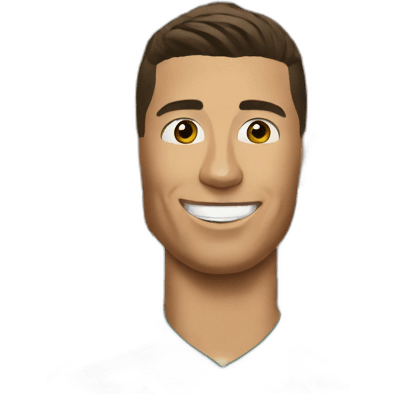 ronaldo-happy emoji