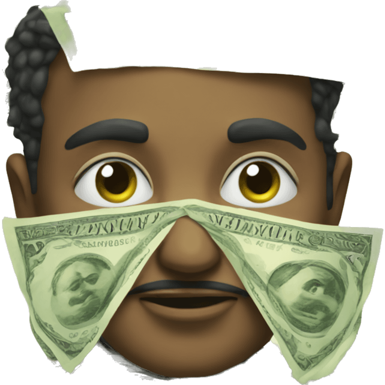 eyes with money person emoji emoji