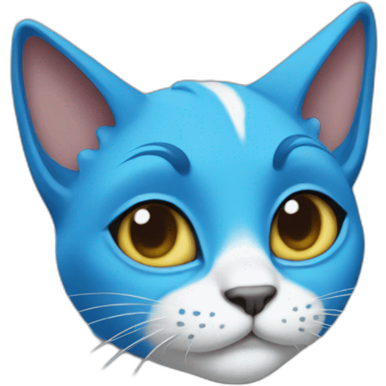 Smurf cat emoji