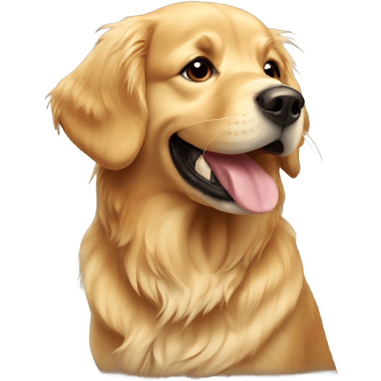 Golden retriever  emoji