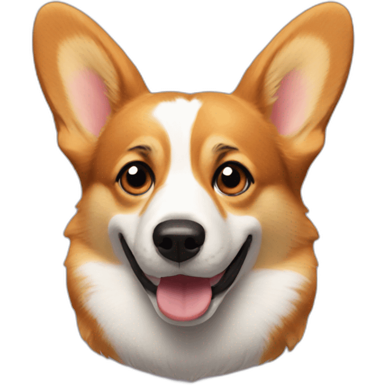 Corgi side-eying emoji