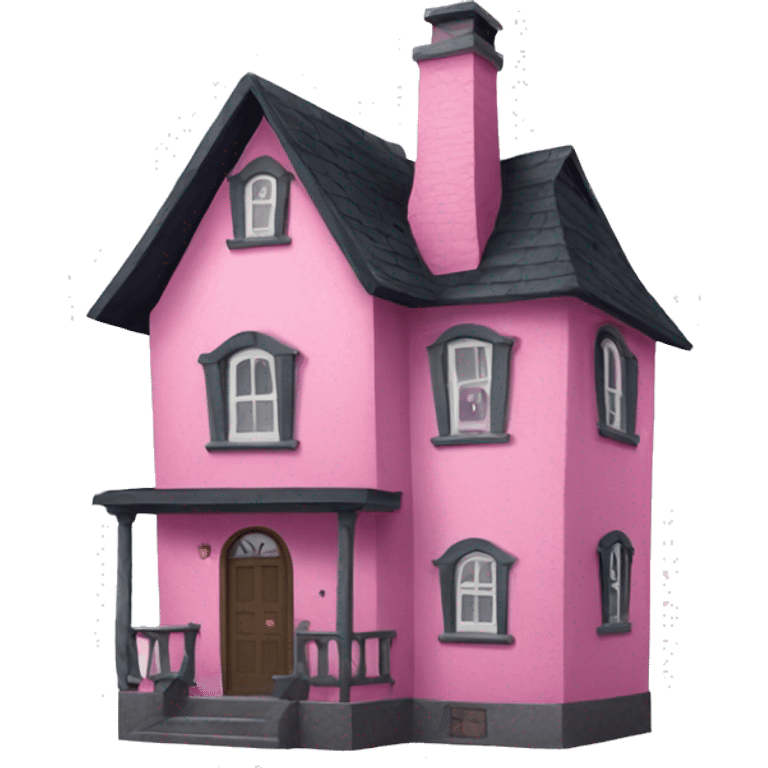 pink coraline house emoji