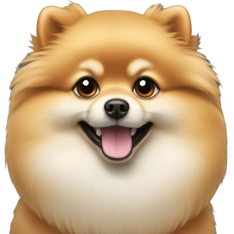 pomeranian-holding-beer emoji