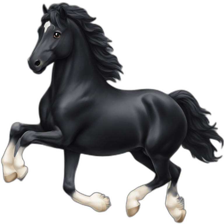 friesian running emoji