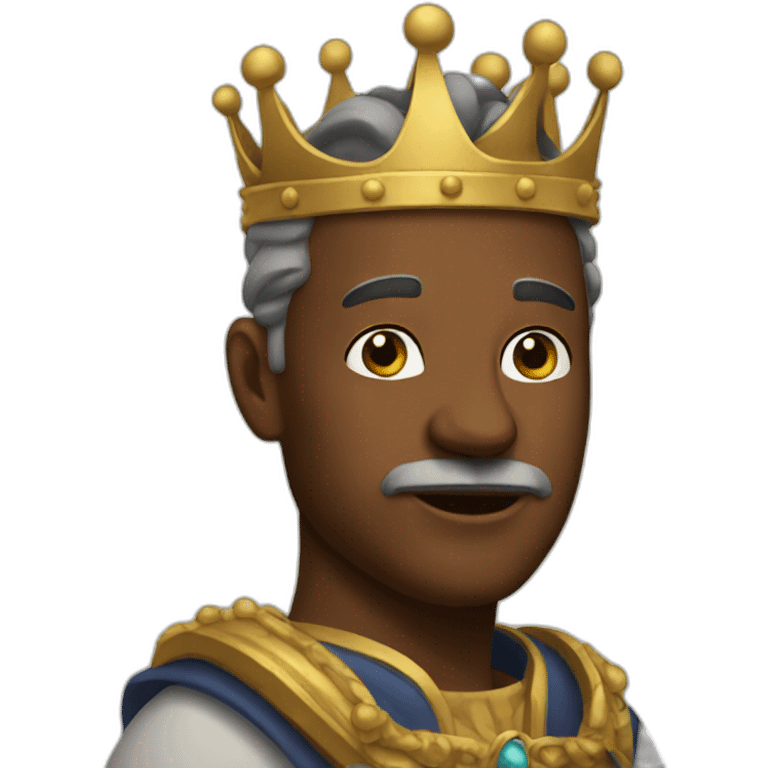 a king emoji