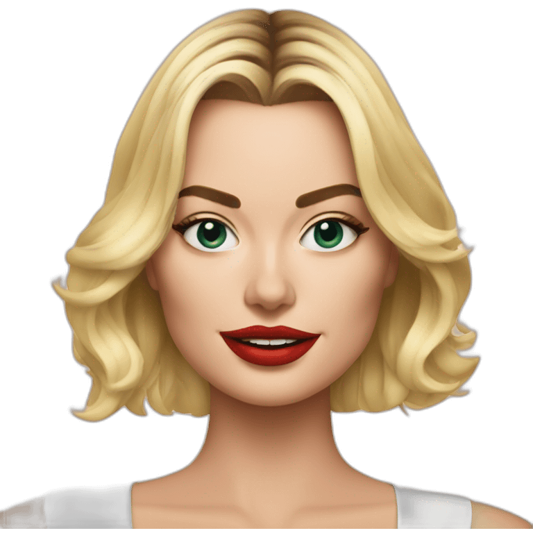 margot robbie emoji