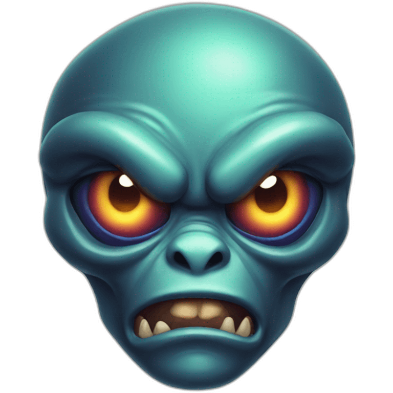 evil monster alien emoji