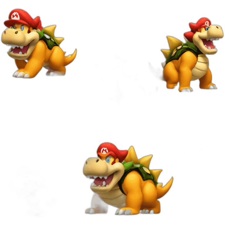 Mario tape bowser  emoji