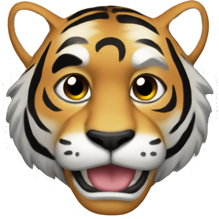 Tigre fumando  emoji