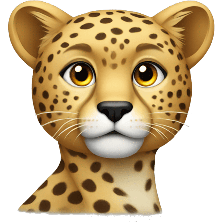 cheetah but support team emoji