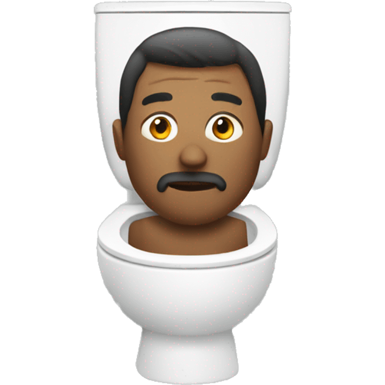 man in toilet emoji