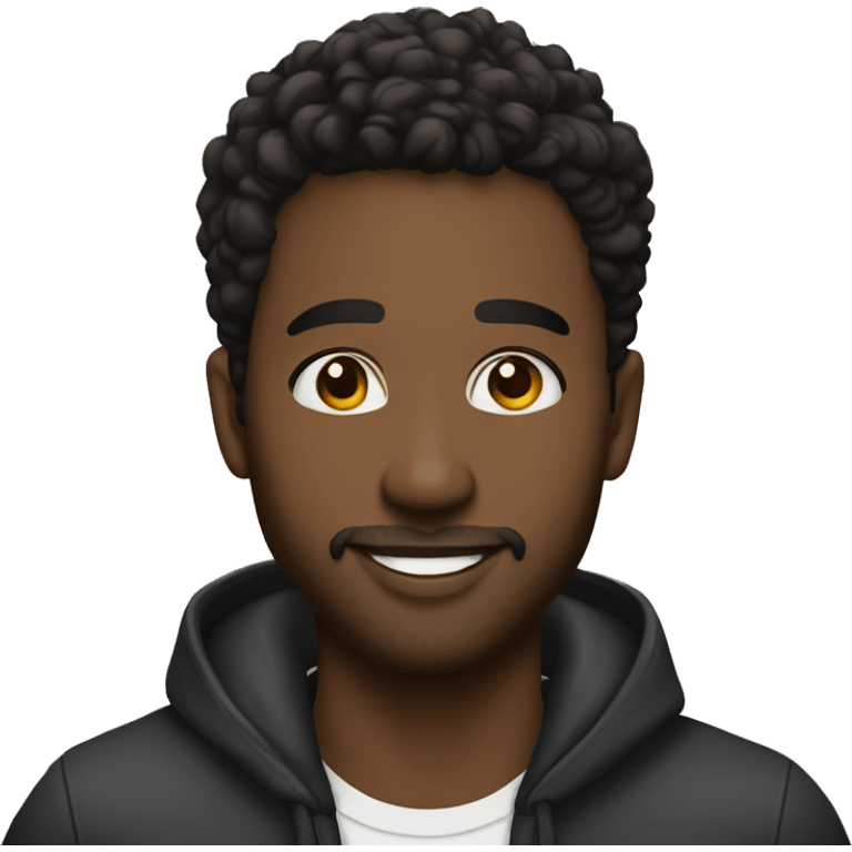 Portrait, American Male, Gay, Feminine 23	Black	Handsome features, soulful brown eyes, infectious smile	Aspiring musician emoji