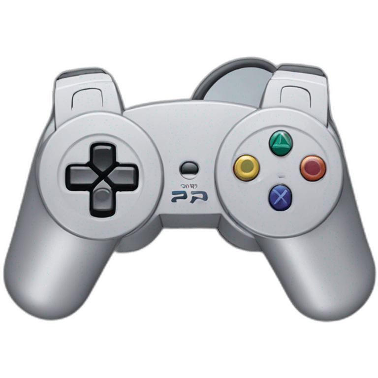 Playstation 1 console emoji