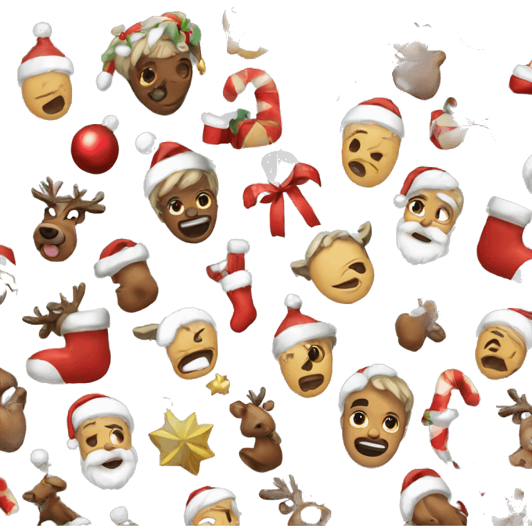 something related to Christmas  emoji