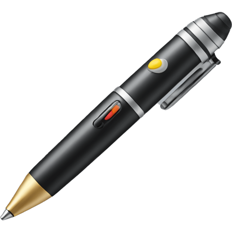 Recording pen with AI emoji