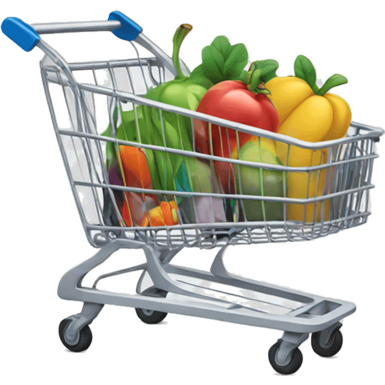 shopping cart emoji