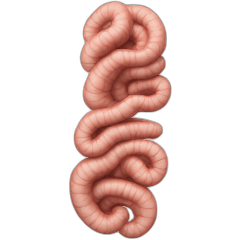 Large intestine emoji