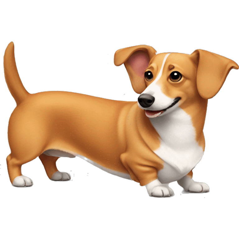 Dachshund and a corgi emoji