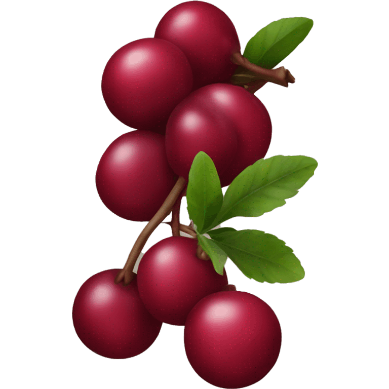 Cranberry  emoji