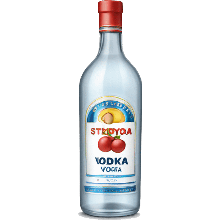 bottle of vodka emoji